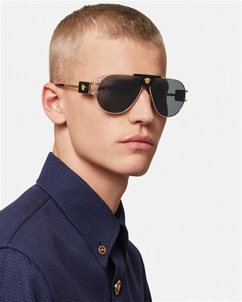 mens aviator versace